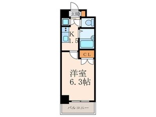 グランシャルム広尾の物件間取画像